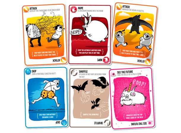 Exploding Kittens NSFW Edition - Engelsk Not Safe For Work Edition